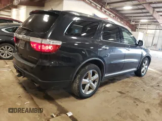 2011 Dodge Durango Citadel z VIN 1D4SE5GT2BC630842, wystawiony jako Copart lot #59531205 z przebiegiem 198 493 mil mil oraz Czysty tytuł • Clean title. Historia ofert i sprzedaży dostępna na DreamBid. Obrazek 3.