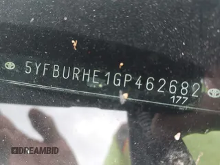 2016 Toyota Corolla L z VIN 5YFBURHE1GP462682, wystawiony jako IAAI lot #42440995 z przebiegiem 105 977 mil mil oraz . Historia ofert i sprzedaży dostępna na DreamBid. Obrazek 9.