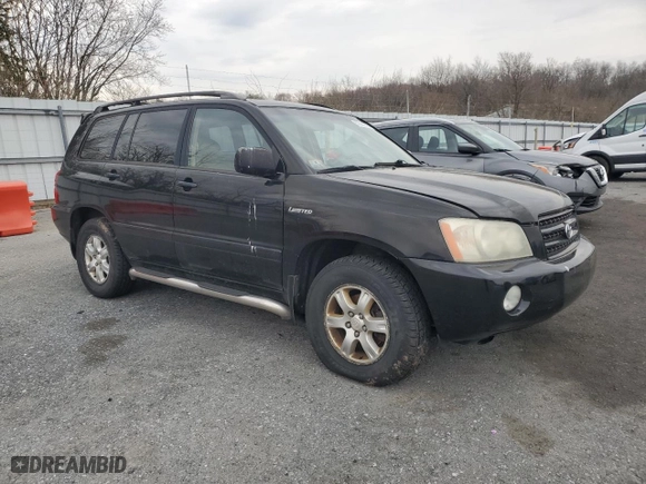 2003 Toyota Highlander with VIN JTEHF21A430132358, listed as a Copart auction lot 50895535 with 178,659 mi miles and Clean Title. Bid and sale history available at carsss.com. Image 4.