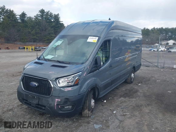 2023 Ford Transit Cargo with VIN 1FTBR3U88PKB86644, listed as a IAAI auction lot 41089106 with 8,095 mi miles and . Bid and sale history available at DreamBid. Image 17.