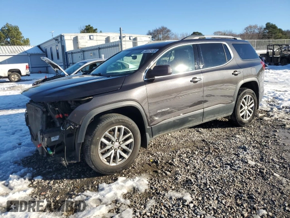 2017 GMC Acadia SLE with VIN 1GKKNLLS1HZ311148, listed as a Copart auction lot 88533485 with 127,717 mi miles and Salvage Title. Bid and sale history available at carsss.com. Image 1.