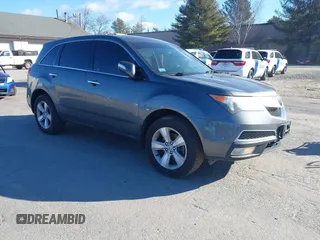 2010 Acura MDX Technology Pkg with VIN 2HNYD2H68AH500331, listed as a IAAI auction lot 41739262 with 190,253 mi miles. Bid and sale history available at carsss.com. Image 1.