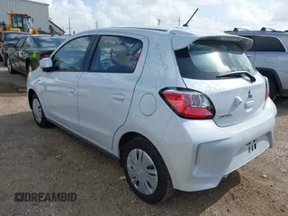 2024 Mitsubishi Mirage ES z VIN ML32AUHJ0RH024777, wystawiony jako IAAI lot #42548839 z przebiegiem 16 609 mil mil oraz . Historia ofert i sprzedaży dostępna na DreamBid. Obrazek 3.