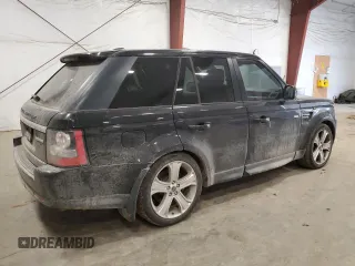 2012 Land Rover Range Rover Sport HSE LUX with VIN SALSK2D40CA740800, listed as a Copart auction lot 53001865 with 139,468 mi miles and Clean Title. Bid and sale history available at carsss.com. Image 3.