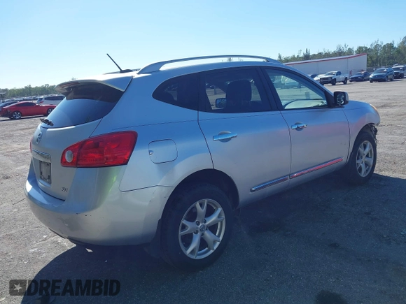 2011 Nissan Rogue SV with VIN JN8AS5MT4BW162234, listed as a IAAI auction lot 41824800 with 278,655 mi miles. Bid and sale history available at carsss.com. Image 4.
