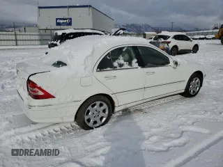 2005 Mercedes-Benz C 240 with VIN WDBRF81J45F634085, listed as a Copart auction lot 46106315 with 155,017 mi miles and Salvage Title. Bid and sale history available at DreamBid. Image 3.