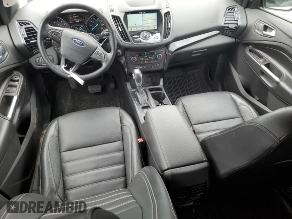 2019 Ford Escape Titanium with VIN 1FMCU9J98KUB53669, listed as a Copart auction lot 47344715 with 84,051 mi miles and Salvage title. Bid and sale history available at DreamBid. Image 8.