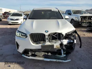 2022 BMW X3 sDrive30i with VIN 5UX43DP09N9J15297, listed as a Copart auction lot 46550435 with 49,750 mi miles and Salvage Title. Bid and sale history available at DreamBid. Image 5.