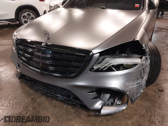 2019 Mercedes-Benz S 560 with VIN WDDUG8GB6KA457322, listed as a IAAI auction lot 41579027 with 34,312 mi miles and . Bid and sale history available at DreamBid. Image 19.
