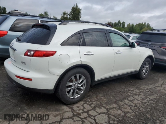 2004 Infiniti FX35 with VIN JNRAS08U74X100048, listed as a Copart auction lot 54890515 with 229,053 mi miles and Clean Title. Bid and sale history available at carsss.com. Image 3.