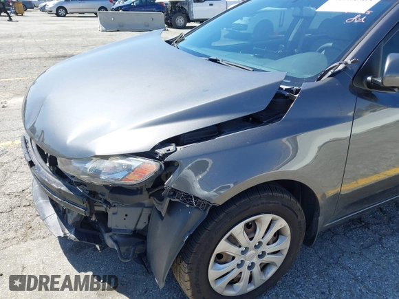 2013 Kia Forte EX with VIN KNAFU4A22D5701974, listed as a IAAI auction lot 42004505 with 85,078 mi miles. Bid and sale history available at carsss.com. Image 13.