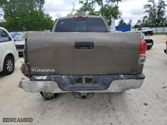 2007 Toyota Tundra SR5 with VIN 5TFRV54117X020526, listed as a Copart auction lot 51168375 with 0 mi miles and Clean Title. Bid and sale history available at carsss.com. Image 6.