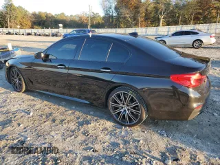 2017 BMW 5 Series 540i with VIN WBAJE5C33HG914381, listed as a Copart auction lot 82557424 with 193,882 mi miles and Salvage Title. Bid and sale history available at carsss.com. Image 2.