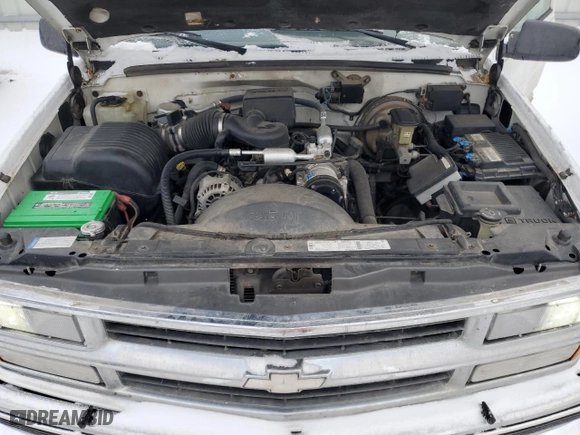 1997 Chevrolet Tahoe with VIN 1GNEK13R7VJ362707, listed as a Copart auction lot 43449635 with 198,516 mi miles and Salvage Title. Bid and sale history available at carsss.com. Image 12.