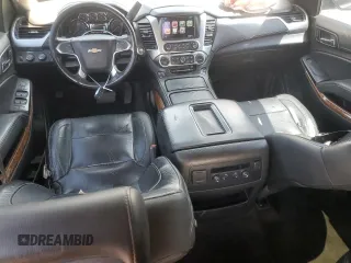 2015 Chevrolet Tahoe LTZ with VIN 1GNSKCKC2FR157035, listed as a Copart auction lot 59990415 with Not provided miles and Salvage title. Bid and sale history available at DreamBid. Image 8.