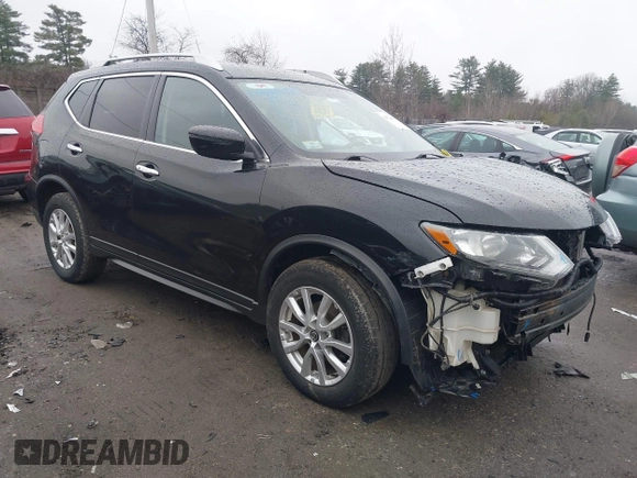 2017 Nissan Rogue SV with VIN KNMAT2MV9HP504336, listed as a IAAI auction lot 41922668 with 122,410 mi miles and . Bid and sale history available at carsss.com. Image 1.