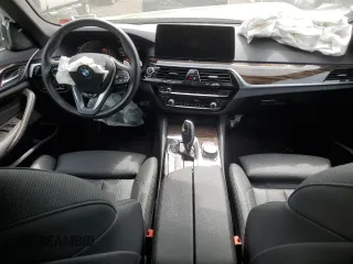 2021 BMW 5 Series 530i xDrive with VIN WBA13BJ08MWW93390, listed as a Copart auction lot 61654894 with 35,099 mi miles and Salvage Title. Bid and sale history available at carsss.com. Image 8.