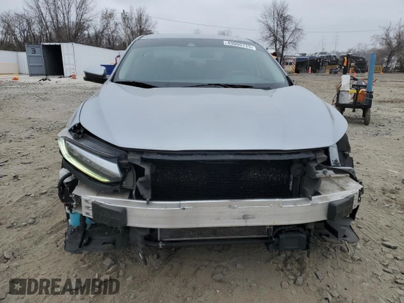 2019 Honda Insight EX with VIN 19XZE4F55KE018247, listed as a Copart auction lot 49000725 with 74,224 mi miles and Salvage Title. Bid and sale history available at carsss.com. Image 5.