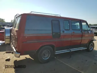 1989 Chevrolet Chevy Van z VIN 1GBEG25K1K7188534, wystawiony jako Copart lot #65769724 z przebiegiem 72 888 mil mil oraz Nie do naprawy. Historia ofert i sprzedaży dostępna na DreamBid. Obrazek 3.