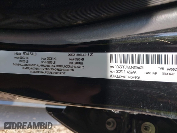 2022 Ram 1500 Laramie with VIN 1C6SRFJT8NN366655, listed as a IAAI auction lot 40564974 with 49,737 mi miles and . Bid and sale history available at DreamBid. Image 17.