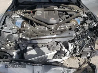 2024 BMW M3 Competition with VIN WBS33AY05RFS22907, listed as a Copart auction lot 70072274 with 5,323 mi miles and Salvage title. Bid and sale history available at DreamBid. Image 12.