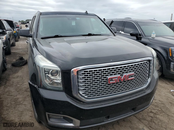 2015 GMC Yukon XL Denali with VIN 1GKS1JKJXFR298440, listed as a Copart auction lot 74685984 with 0 mi miles and Salvage Title. Bid and sale history available at carsss.com. Image 5.