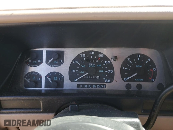 1994 Ford Explorer Eddie Bauer with VIN 1FMDU34X2RUD82466, listed as a Copart auction lot 52698855 with 263,709 mi miles and Salvage title. Bid and sale history available at DreamBid. Image 9.