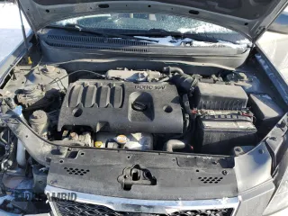 2011 Kia Rio with VIN KNADH4B32B6915325, listed as a Copart auction lot 86824074 with 167,410 mi miles and Salvage Title. Bid and sale history available at DreamBid. Image 11.