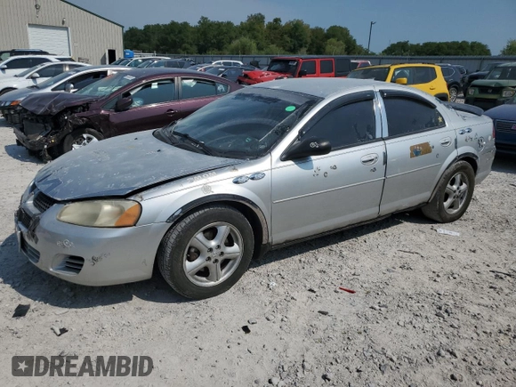 2006 Dodge Stratus SXT z VIN 1B3EL46XX6N123648, wystawiony jako Copart lot #67670914 z przebiegiem 118 573 mil mil oraz Szkoda całkowita • Salvage title. Historia ofert i sprzedaży dostępna na DreamBid. Obrazek 1.