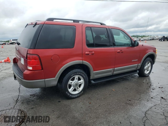 2002 Ford Explorer XLT with VIN 1FMZU63E72UC42443, listed as a Copart auction lot 55075995 with 230,484 mi miles and Clean Title. Bid and sale history available at DreamBid. Image 3.