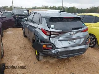 2019 Hyundai Kona SE with VIN KM8K12AA9KU222536, listed as a IAAI auction lot 41917499 with 112,752 mi miles. Bid and sale history available at carsss.com. Image 3.