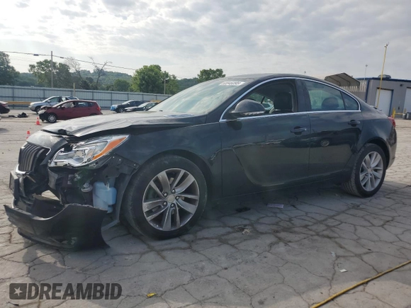 2014 Buick Regal with VIN 2G4GK5EXXE9293863, listed as a Copart auction lot 60046095 with 131,011 mi miles and Salvage title. Bid and sale history available at DreamBid. Image 1.