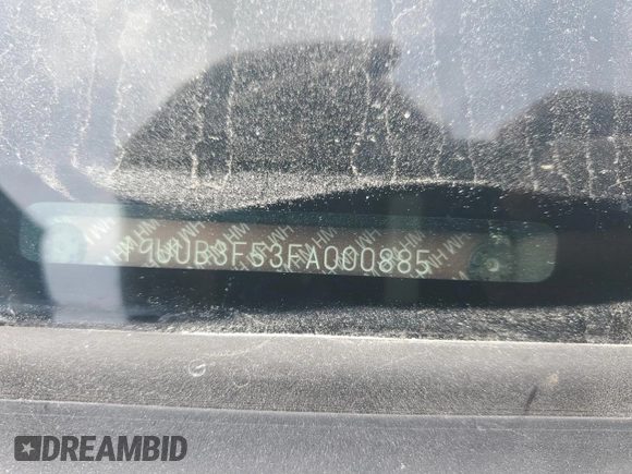 2015 Acura TLX Technology with VIN 19UUB3F53FA000885, listed as a Copart auction lot 52609935 with 120,971 mi miles and Salvage title. Bid and sale history available at DreamBid. Image 12.