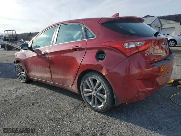 2016 Hyundai Elantra GT with VIN KMHD35LH3GU322153, listed as a Copart auction lot 47519395 with 79,800 mi miles and Salvage Title. Bid and sale history available at carsss.com. Image 2.