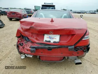 2013 Mercedes-Benz SLK 250 with VIN WDDPK4HA4DF063771, listed as a Copart auction lot 55578295 with 64,339 mi miles and Salvage title. Bid and sale history available at DreamBid. Image 6.
