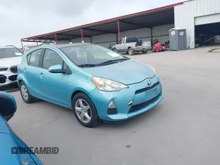 2012 Toyota Prius One with VIN JTDKDTB33C1021767, listed as a IAAI auction lot 42466233 with 159,372 mi miles and . Bid and sale history available at DreamBid. Image 1.