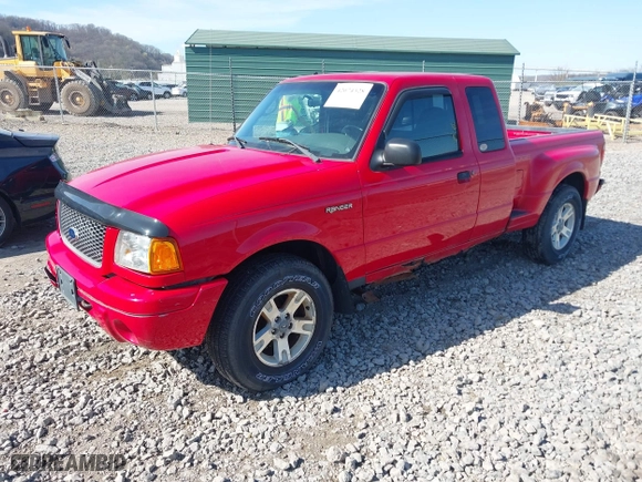 2003 Ford Ranger XL Fleet with VIN 1FTZR45E93PB40343, listed as a IAAI auction lot 42074328 with 0 mi miles. Bid and sale history available at carsss.com. Image 2.