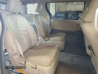 2013 Toyota Sienna XLE with VIN 5TDDK3DC9DS070424, listed as a Copart auction lot 61406715 with 193,583 mi miles and Salvage title. Bid and sale history available at DreamBid. Image 11.