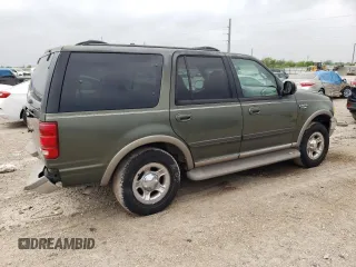 2000 Ford Expedition Eddie Bauer with VIN 1FMEU17L5YLB80873, listed as a Copart auction lot 51069805 with Not provided miles and Salvage title. Bid and sale history available at DreamBid. Image 3.