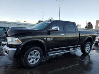 2014 Ram 2500 Laramie with VIN 3C6UR5FL9EG318781, listed as a Copart auction lot 86892264 with 107,867 mi miles and Salvage Title. Bid and sale history available at carsss.com. Image 1.