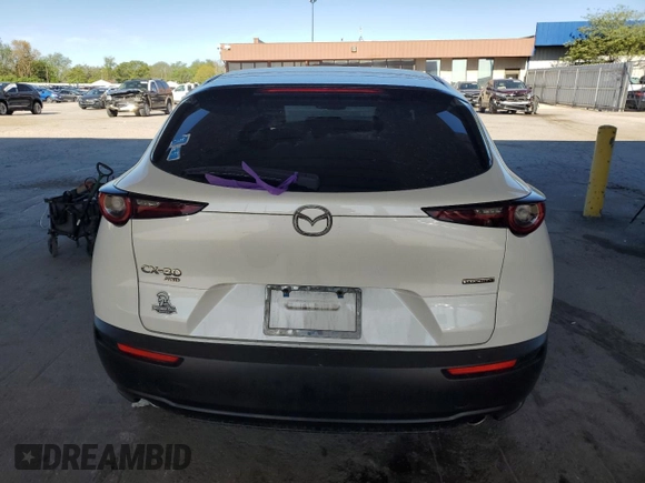 2022 Mazda CX-30 S Select z VIN 3MVDMBBL0NM457547, wystawiony jako Copart lot #55228905 z przebiegiem Nie podano mil oraz Szkoda całkowita • Salvage title. Historia ofert i sprzedaży dostępna na DreamBid. Obrazek 6.