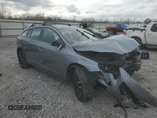 2017 Volvo V60 Dynamic with VIN YV140MEL9H1364252, listed as a Copart auction lot 44056205 with 79,889 mi miles and Salvage Title. Bid and sale history available at carsss.com. Image 4.