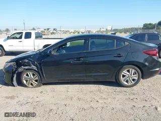 2019 Hyundai Elantra SEL with VIN 5NPD84LF1KH414055, listed as a IAAI auction lot 41705271 with 16,879 mi miles. Bid and sale history available at carsss.com. Image 14.