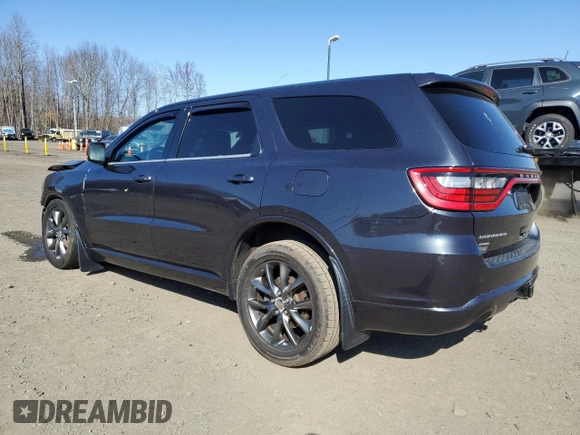 2014 Dodge Durango R/T with VIN 1C4SDJCTXEC306881, listed as a Copart auction lot 53499755 with 108,843 mi miles and Salvage title. Bid and sale history available at DreamBid. Image 2.