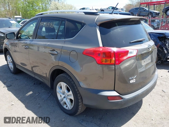 2013 Toyota RAV4 LE with VIN JTMBFREV4D5003167, listed as a IAAI auction lot 42146588 with 208,205 mi miles and . Bid and sale history available at DreamBid. Image 3.