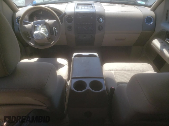 2005 Ford F-150 XLT with VIN 1FTPX12535FA84893, listed as a Copart auction lot 51248115 with 107,981 mi miles and Salvage title. Bid and sale history available at DreamBid. Image 8.