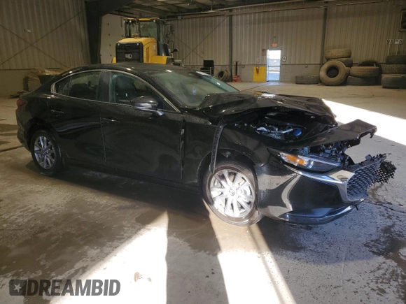 2024 Mazda 3 S with VIN 3MZBPAAM3RM429443, listed as a Copart auction lot 76621514 with Not Provided miles and Salvage Title. Bid and sale history available at DreamBid. Image 4.