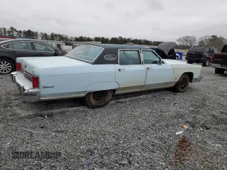 1976 Lincoln Continental с VIN 6Y82A822248, выставлен на аукционе Copart как лот 89287785 с пробегом 23 184 миль миль и Чистый • Clean title. История ставок и продаж доступна на DreamBid. Изображение 3.
