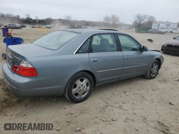 2003 Toyota Avalon XL with VIN 4T1BF28B63U300269, listed as a Copart auction lot 49210865 with 318,479 mi miles and Salvage Title. Bid and sale history available at carsss.com. Image 3.