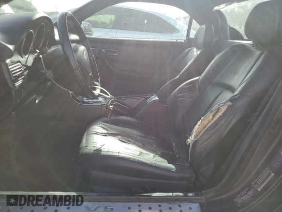 2001 Mercedes-Benz SLK 230/320 with VIN WDBKK65F61F210893, listed as a Copart auction lot 51276665 with Not provided miles and Salvage title. Bid and sale history available at DreamBid. Image 7.